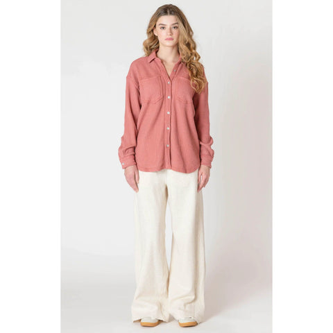 Room 34 Jess Thermal Knit Jacket- 2 Colours