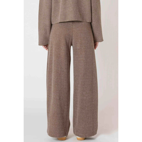 Room 34 Sandy Wide Leg Ribbed Pant