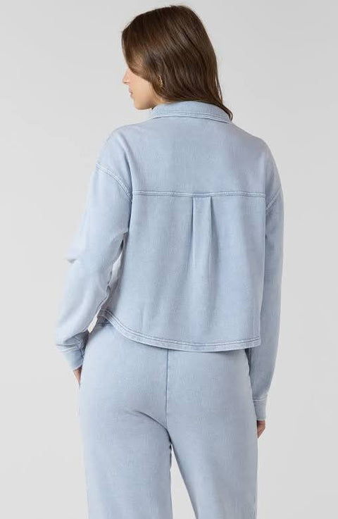 Dex Everyday Soft Denim Crop Jacket