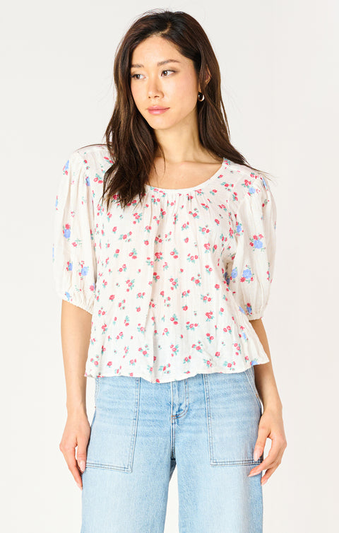 Capri Floral Top