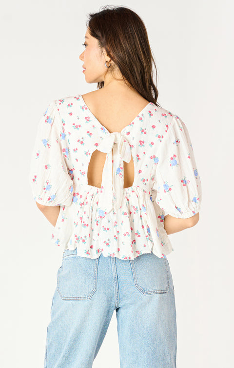 Capri Floral Top