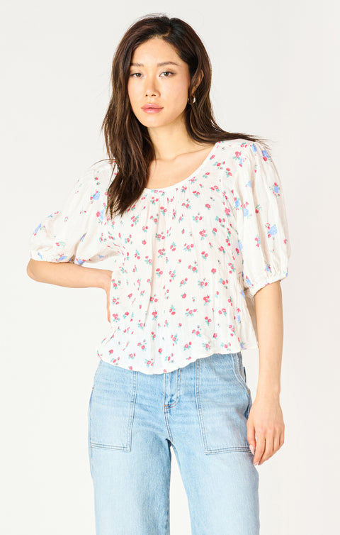 Capri Floral Top