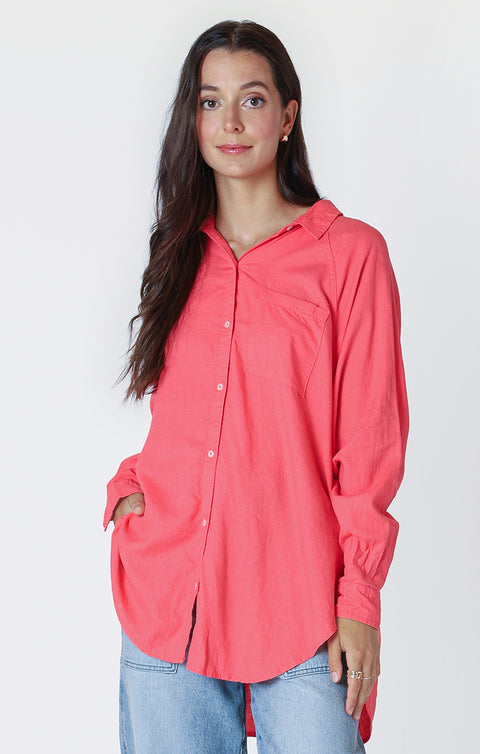Vienna L/S Button Up Top