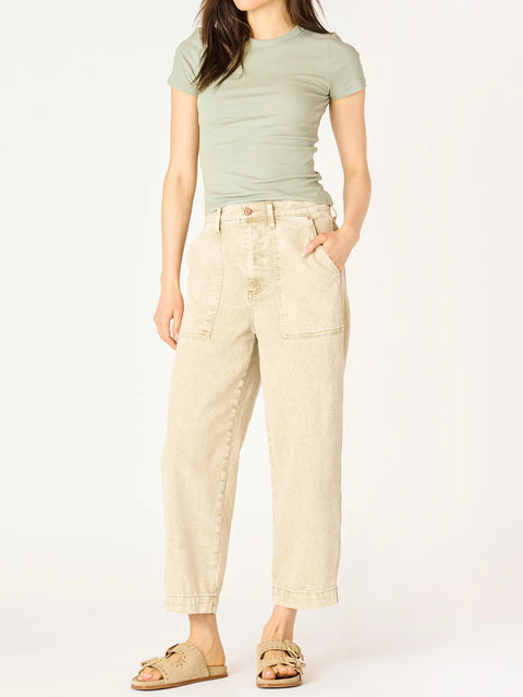 Camille High Rise Straight Ankle Jean- 2 Colours