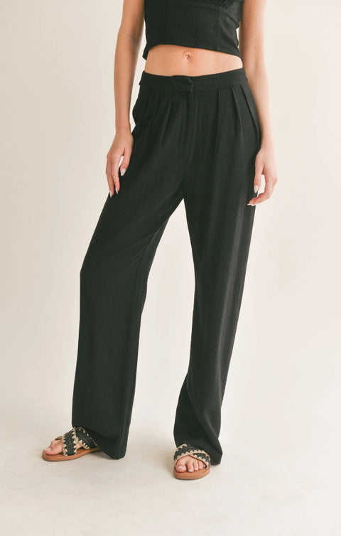 Cara Pleated Trouser