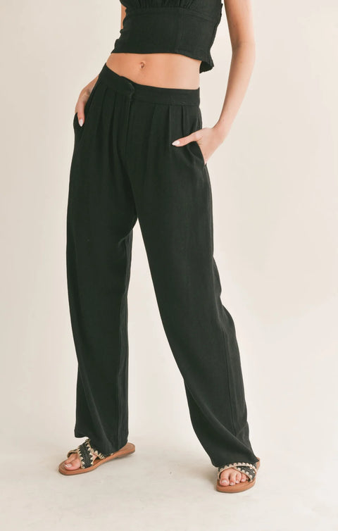 Cara Pleated Trouser