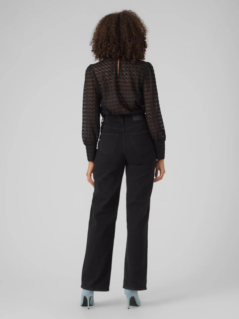 Vero Moda Becca LS Lace Top- 3 Colours