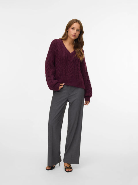 Vero Moda Texas Mid Rise Trouser- 2 Colours + Lengths