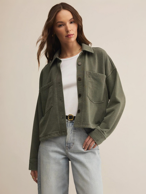 Z Supply Cropped Knit Jacket - 2 Colors
