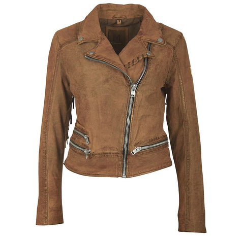 Zoe RF Leather Jacket