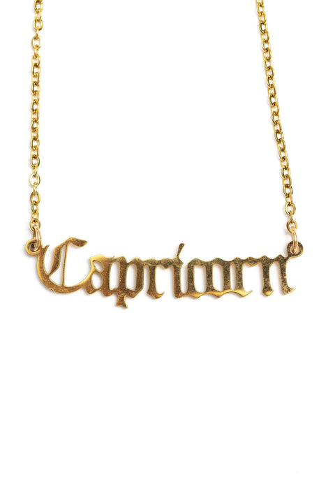 Horoscope Necklace