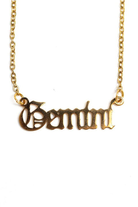 Horoscope Necklace