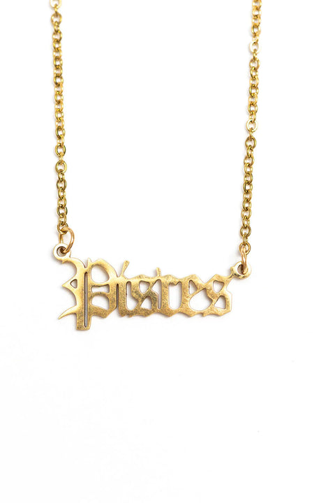 Horoscope Necklace