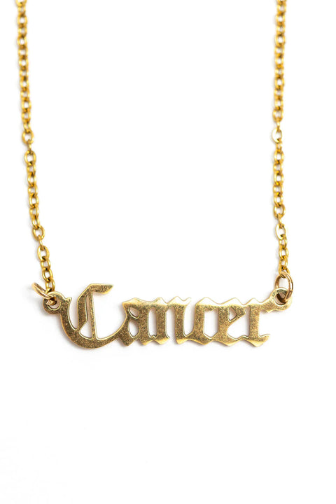 Horoscope Necklace