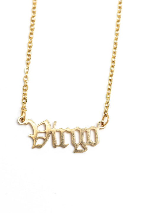Horoscope Necklace