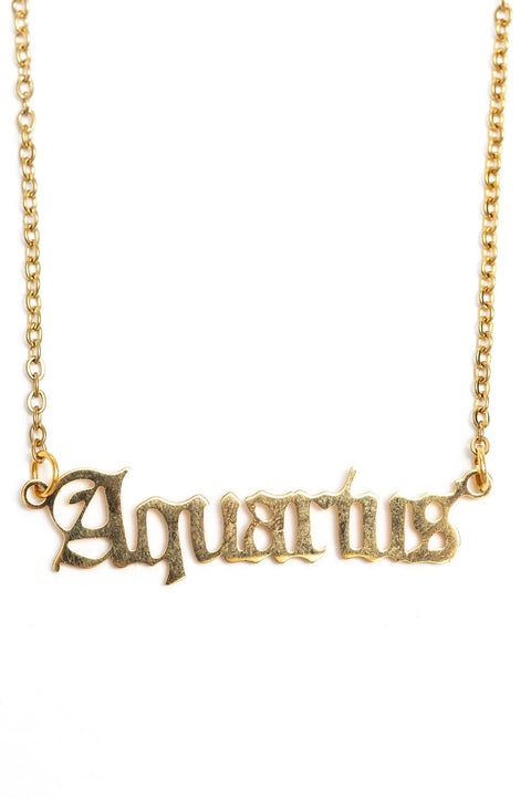 Horoscope Necklace