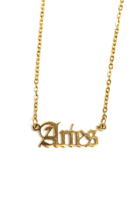 Horoscope Necklace