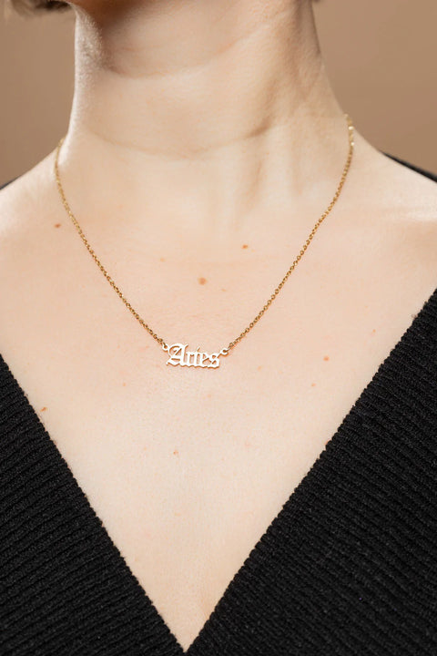 Horoscope Necklace