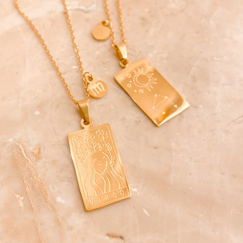 Reversible Constellation Necklaces